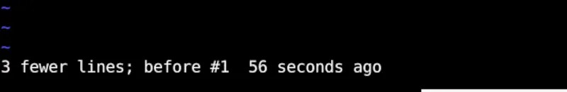Vim undo notification