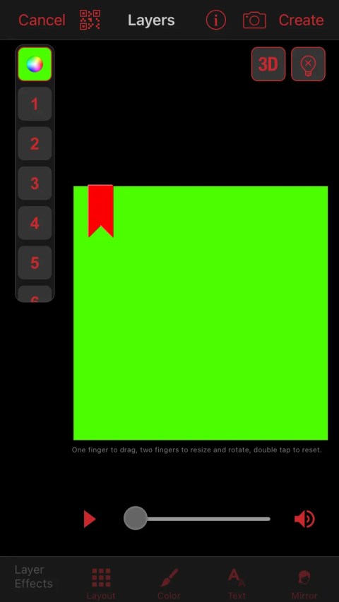 Multi-Layer Window in Video Star App