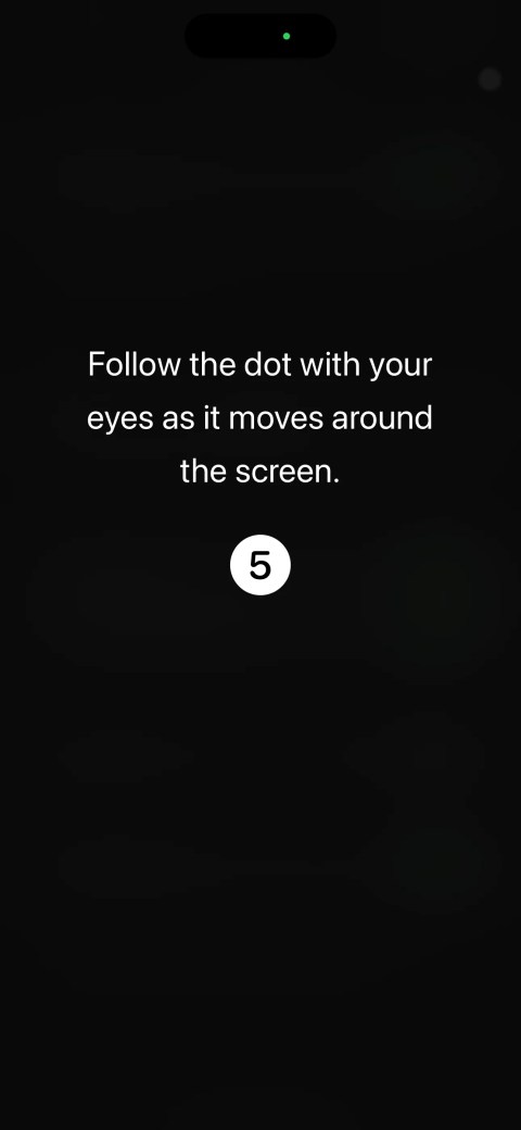 Setting up Eye Tracking on an iPhone