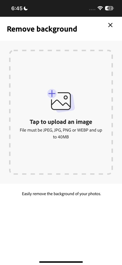 Adobe Express&rsquo;s Remove background tool