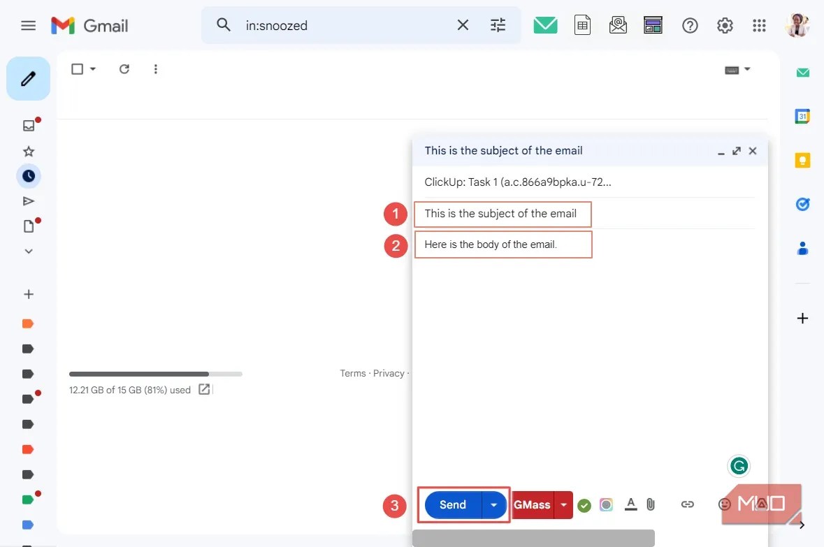 How to Turn Emails Into Tasks and Comments With ClickUp