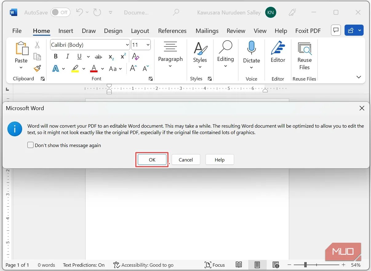 How to Convert Images to Editable Text in Microsoft Word