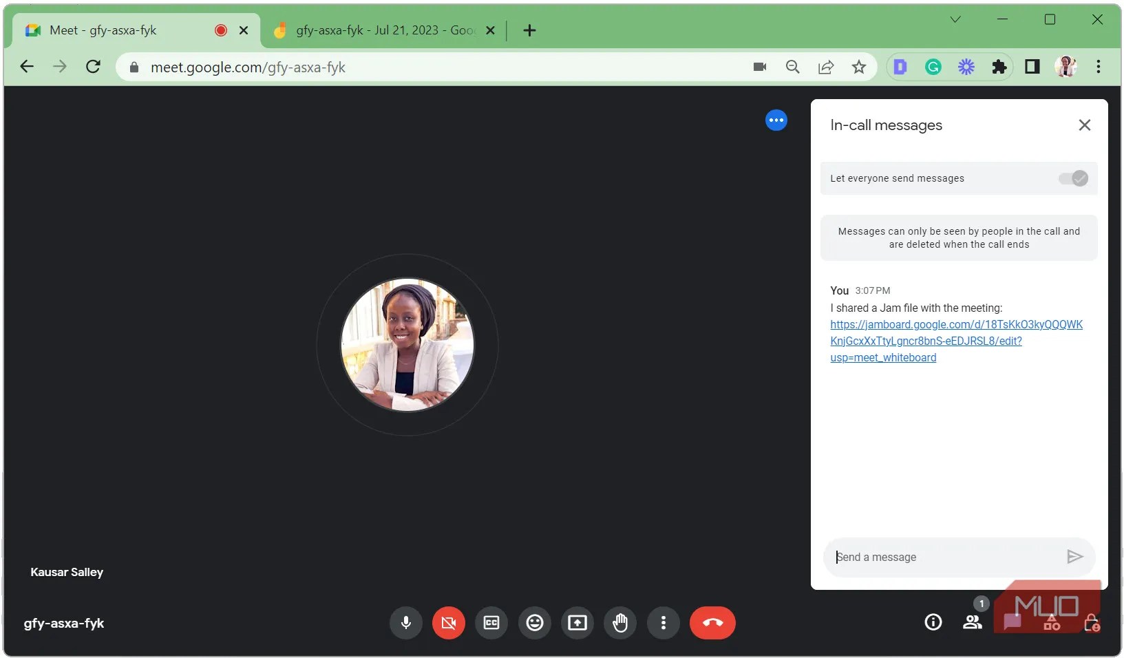 How to Use Jamboard in Google Meet