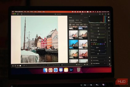 Using Lightroom Presets on Computer Screen