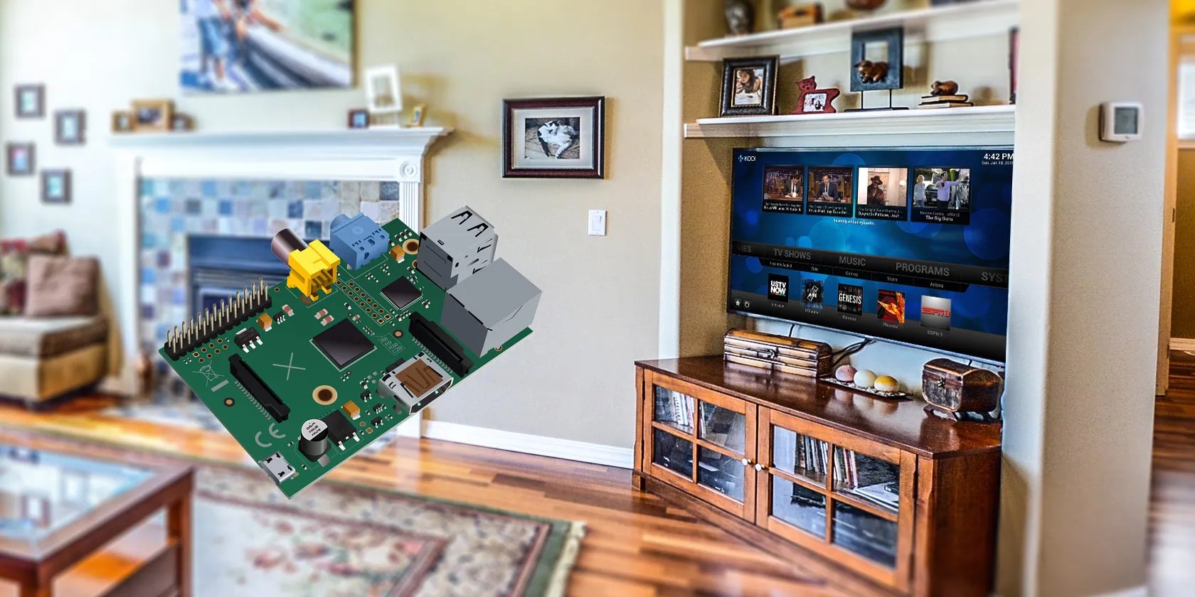 Install Kodi to Turn Your Raspberry Pi Into a Home Media Center