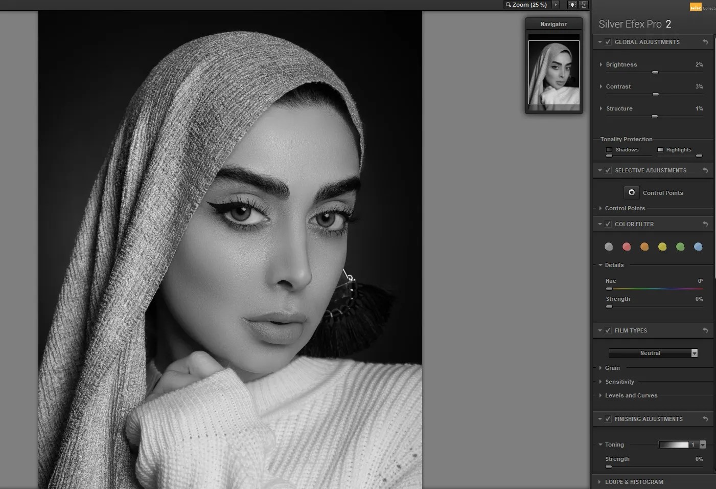 How to Convert BlackandWhite Images in Using Silver Efex