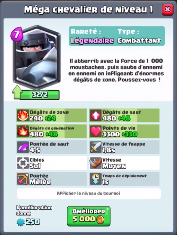 Les nouvelles cartes en détails Clash Royale, nouvelles cartes annoncées Millenium