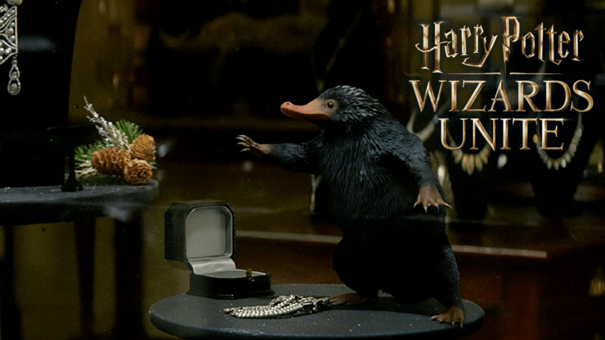 Harry Potter Wizards Unite nouveau teasing avec un Niffleur Millenium