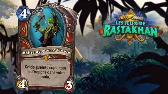 Hearthstone Jeux de Rastakhan Maître de guerre Voone (Warmaster Voone) Millenium