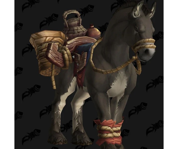 WoW BFA Monture Mule de bât terrifiée (Terrified Pack