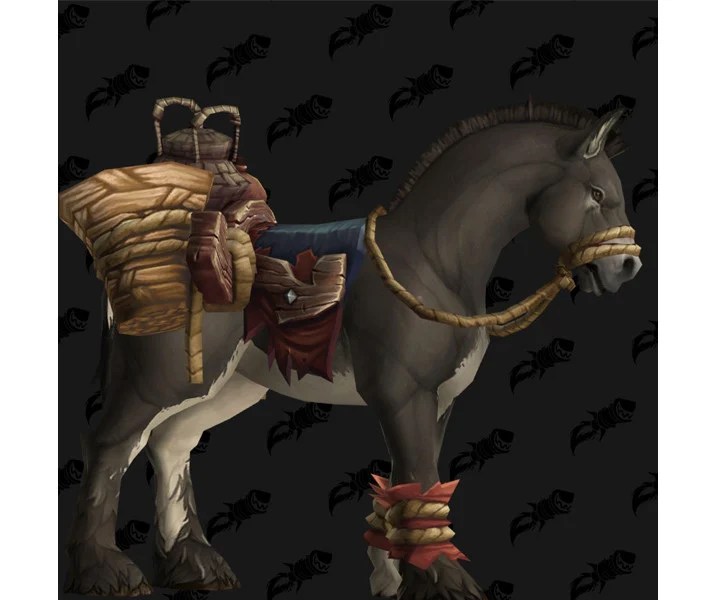 WoW BFA Monture Mule de bât terrifiée (Terrified Pack