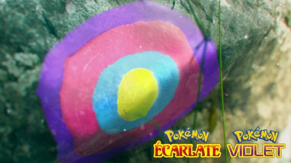 Pokémon Écarlate et Violet TagTag et peintures dans la forêt... Que