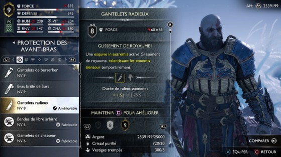 Meilleures armures God of War Ragnarok Armure Berserker, set