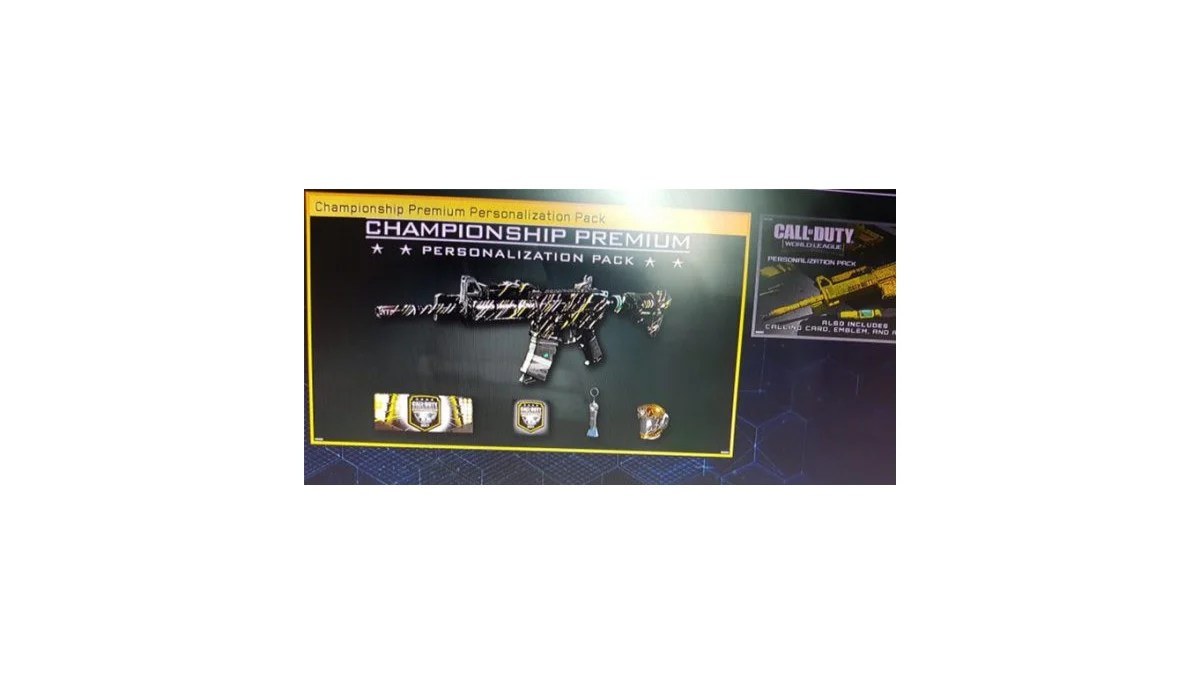 Pack de personnalisation CoD Champs IW Millenium
