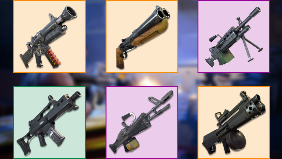 Fortnite nouvelles armes, datamining Millenium