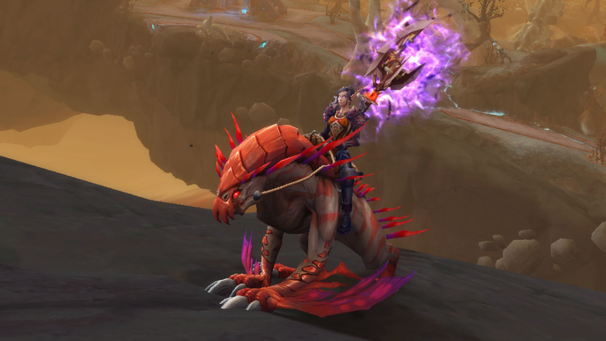 WoW Rasaile grenat, Monture rare de Korthia Millenium