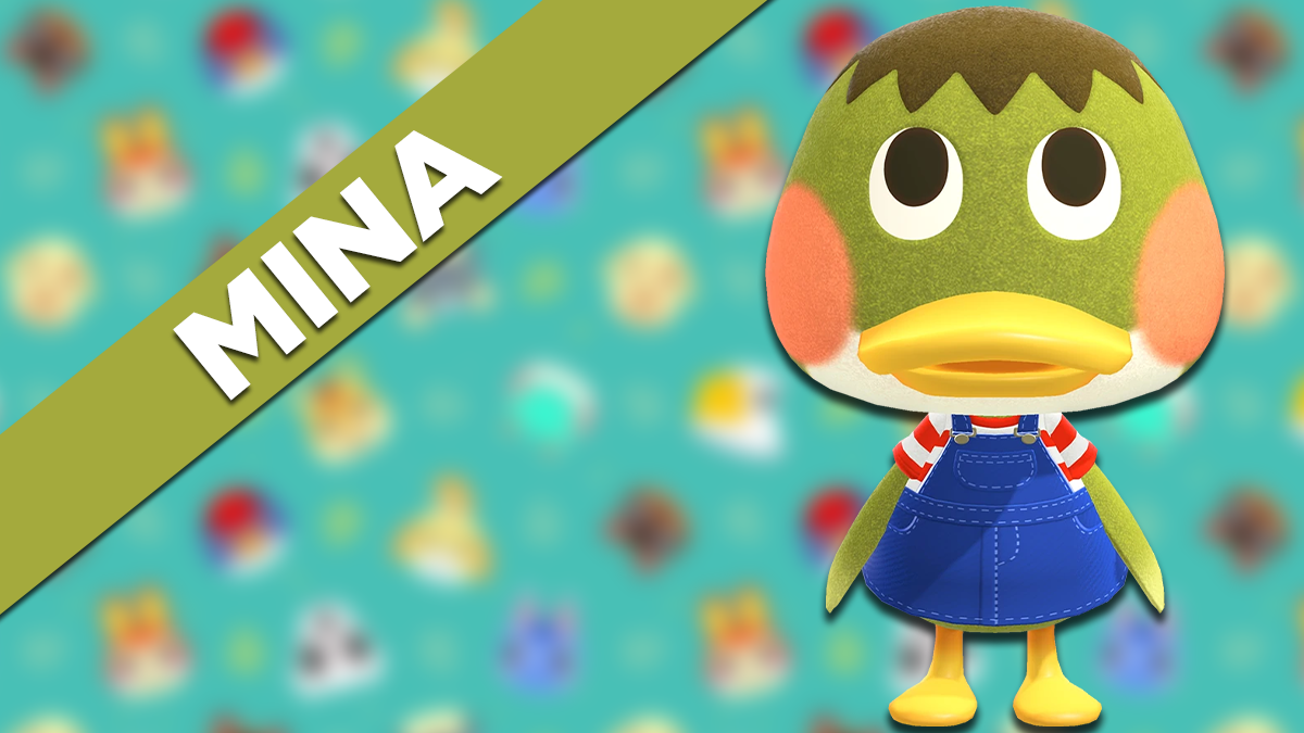 Mina sur Animal Crossing New Horizons tout savoir sur cet habitant