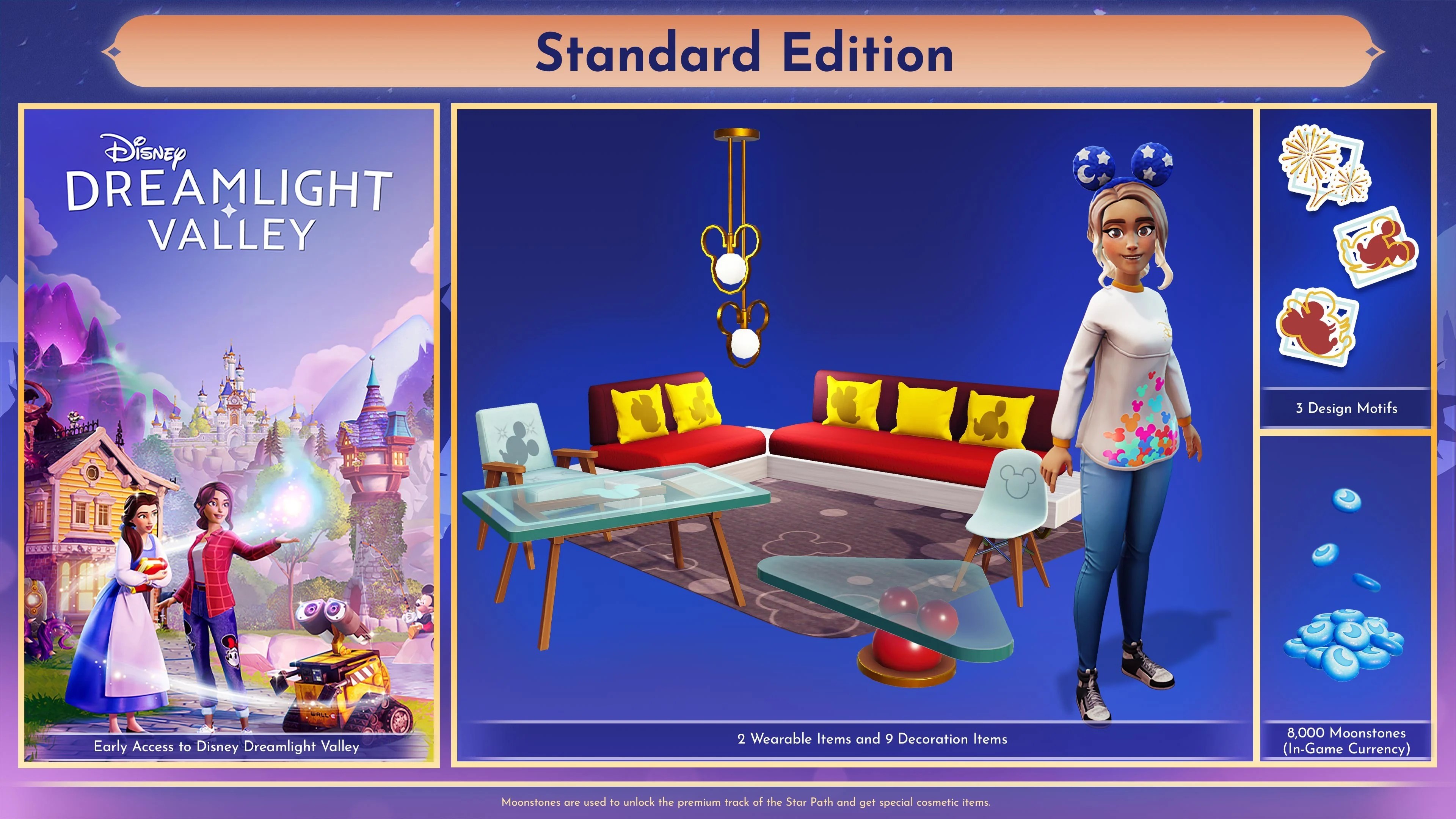 Disney Dreamlight Valley Pack Fondateur et toutes les éditions