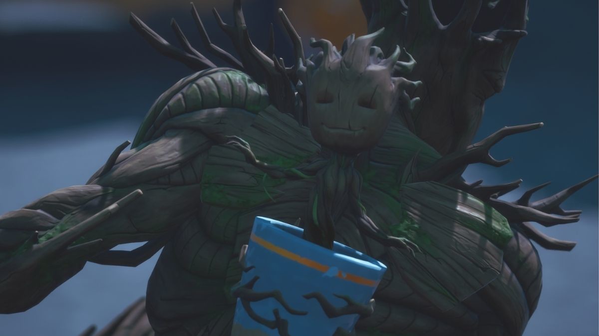 Fortnite sauver Groot arbrisseau, pépinière à Holly Hedges Millenium