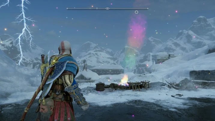 À travers les royaumes God of War Ragnarok Où trouver les 4