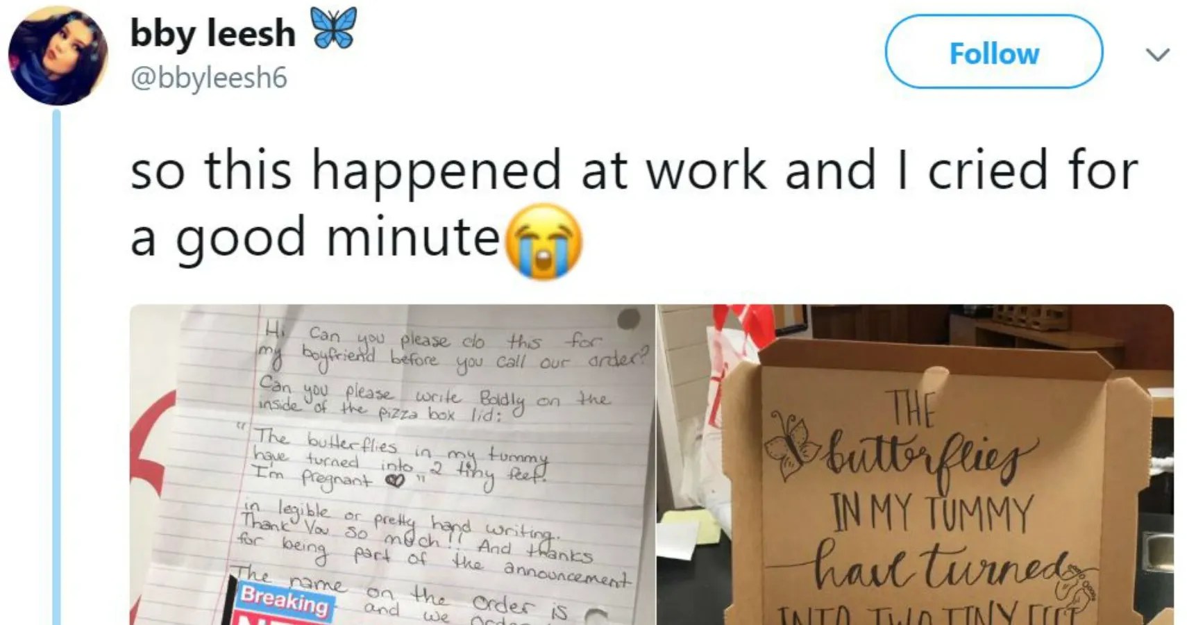 This Viral Pizza Box Pregnancy Announcement Shows Next Level Creativity