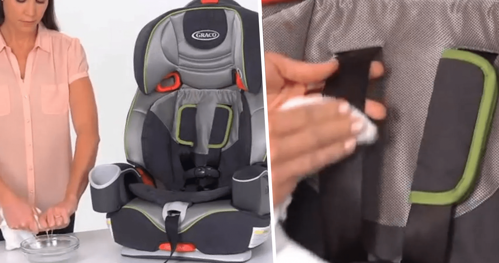 Cleaning Dirty Car Seat Straps With Products Can Ruin Their Safety