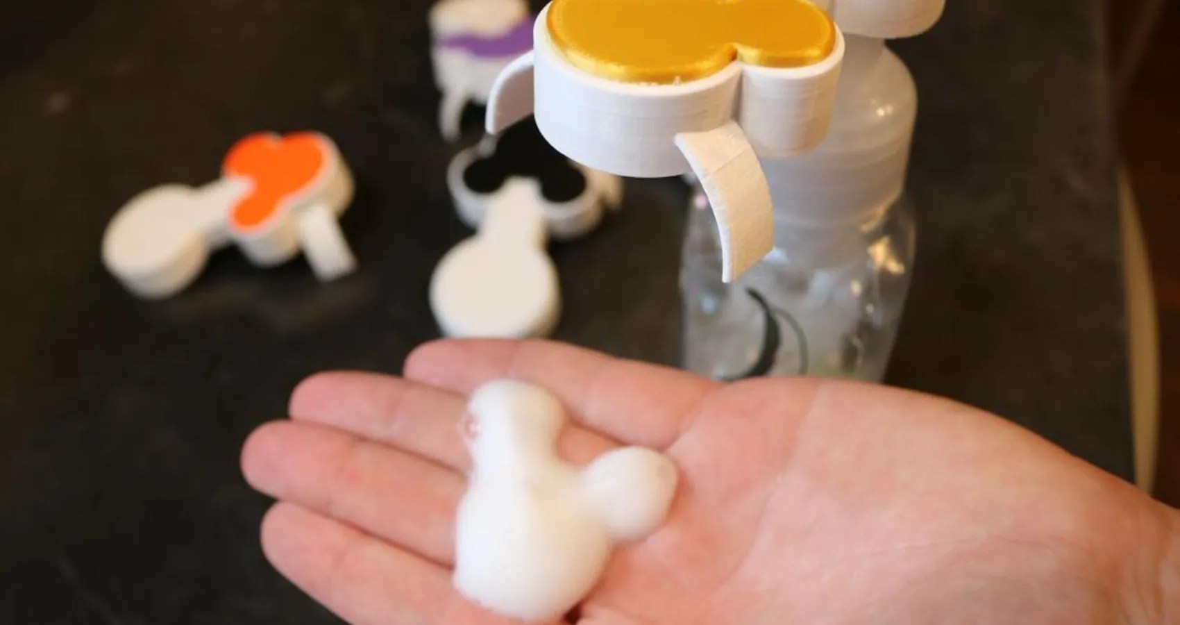 Mickey Mouse Soap Dispenser For Kids