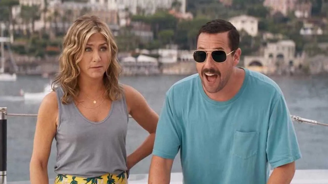 New Set Images Reunite Adam Sandler and Jennifer Aniston on Murder
