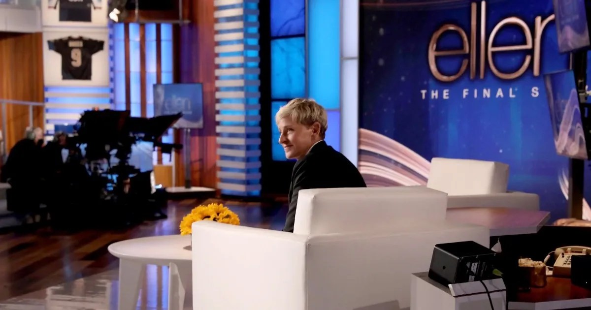 Ellen DeGeneres Wraps Filming on Final Talk Show Episode