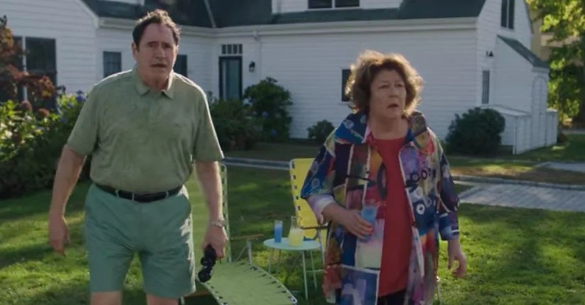 Richard Kind and Margo Martindale in The Watcher