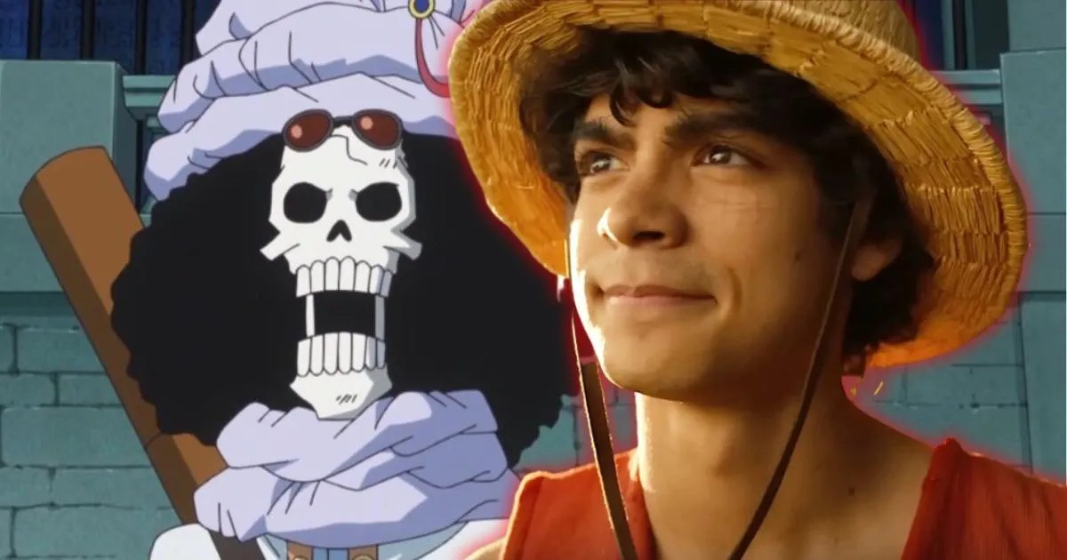 One Piece Straw Hat Pirate Brook Looks Ominous Yet Cool in Electrifying