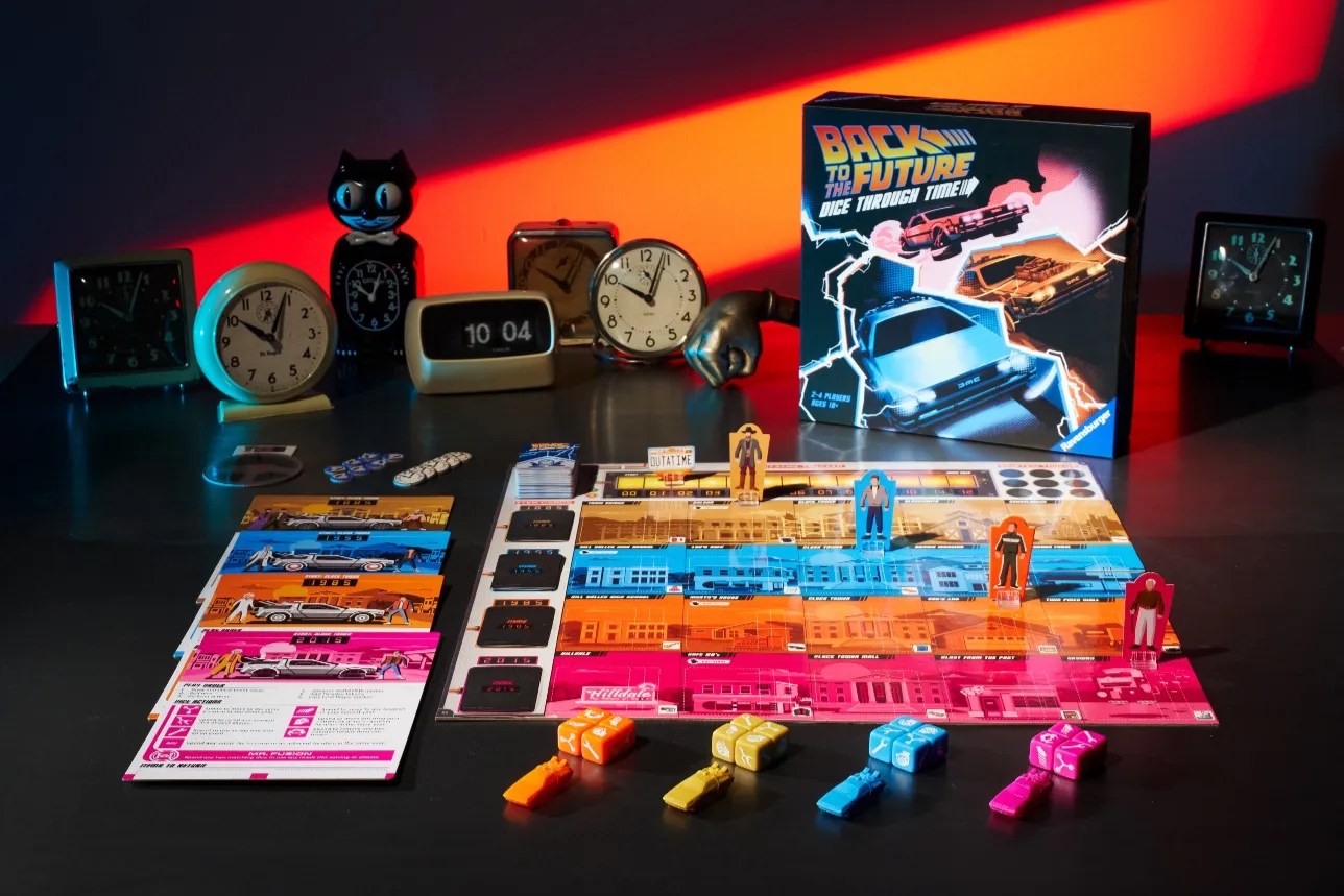 Back to the Future Dice Through Time Game Puts the Future in Your Hands