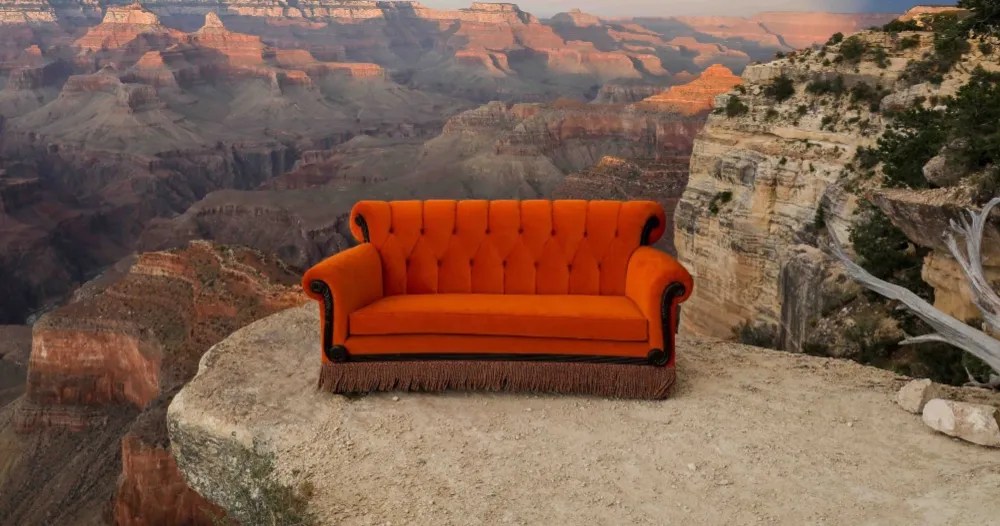 Friends Central Perk Sofa Is Going on a World Tour