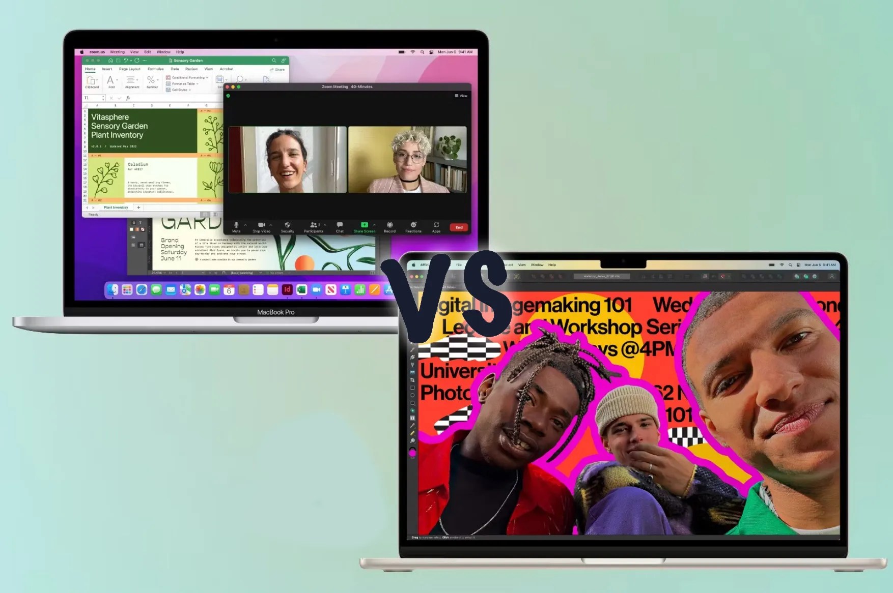 MacBook Air 15inch (2023) vs MacBook Pro 14inch (2023)