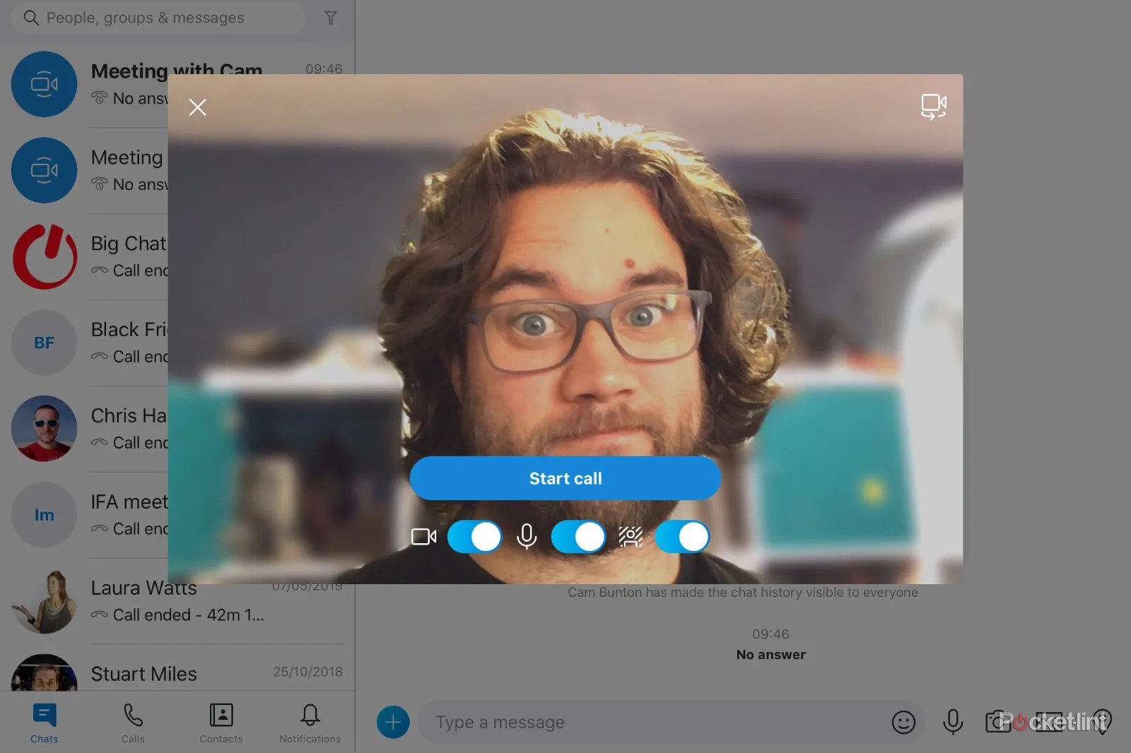 How to enable blurred backgrounds on Skype for iPhone and iPad