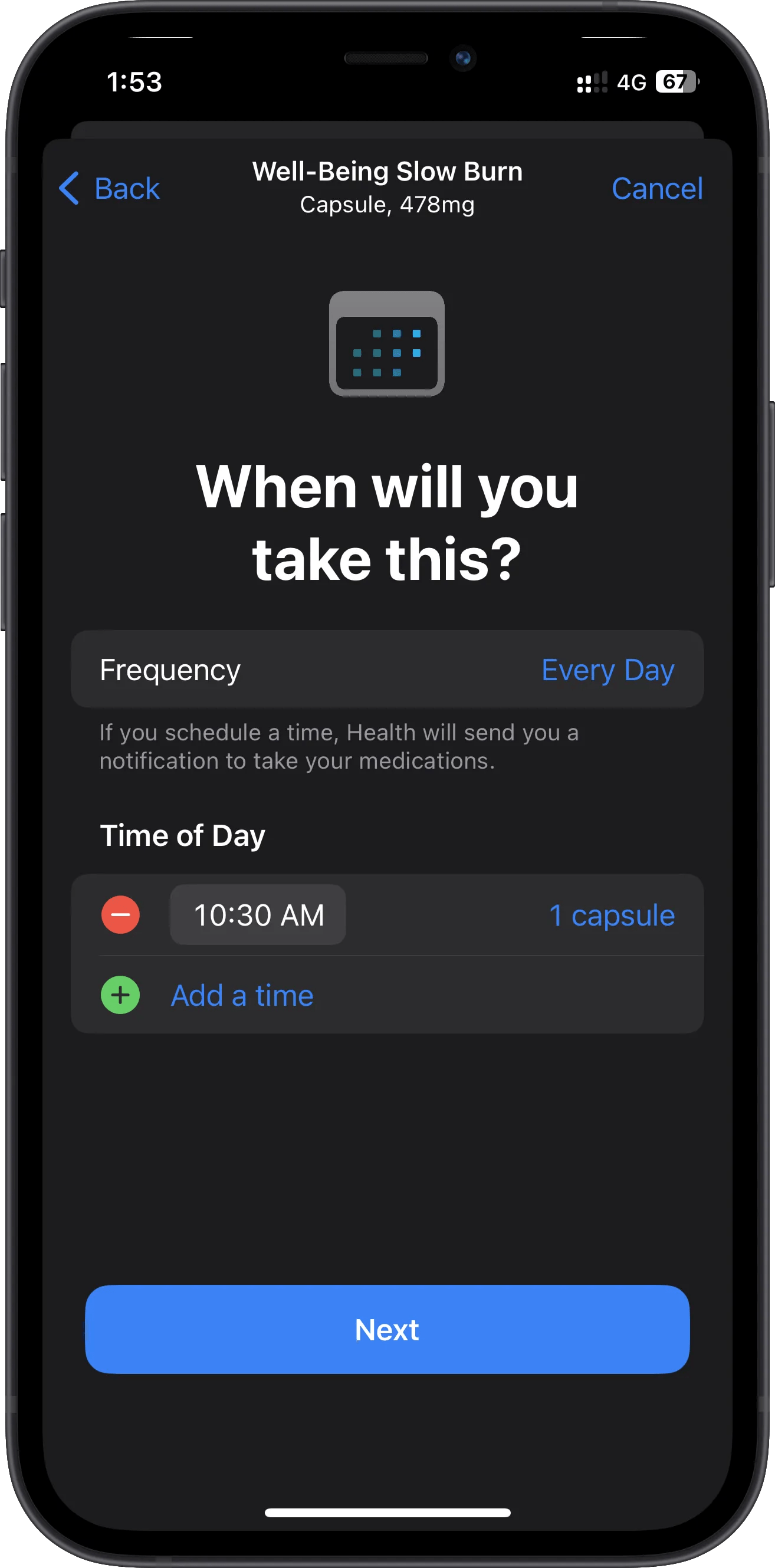 How to set up medication reminders on your iPhone