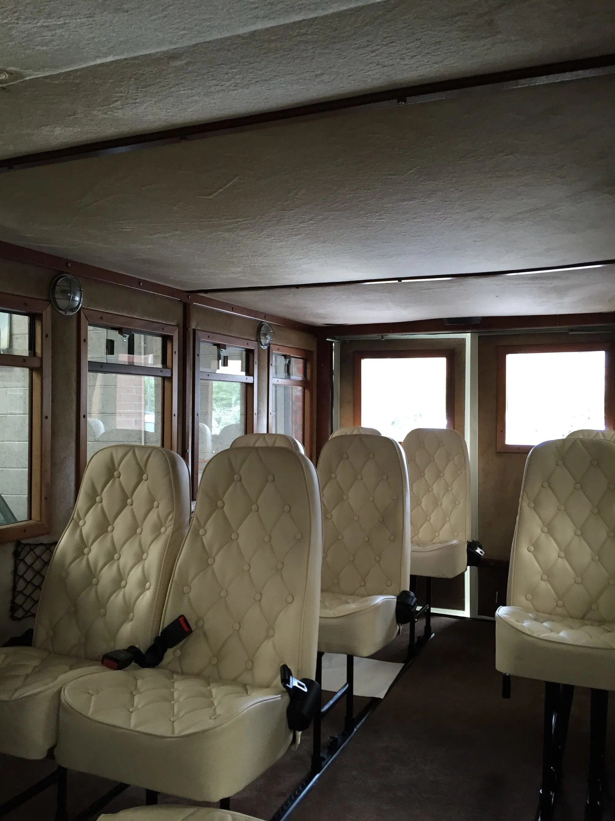 Mascot bus seating layout Asquith Motors