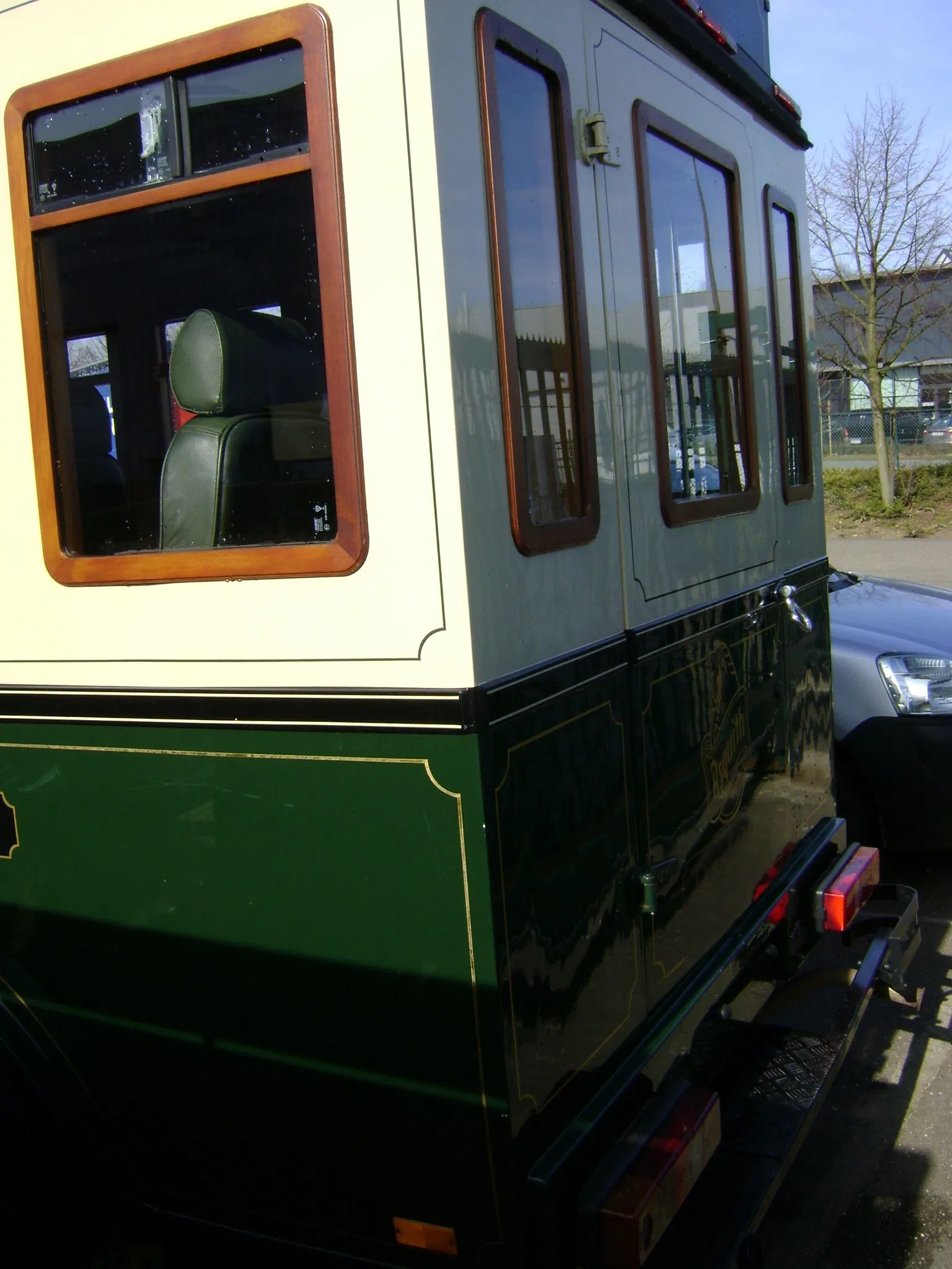 Rear of Mascot bus Asquith Motors