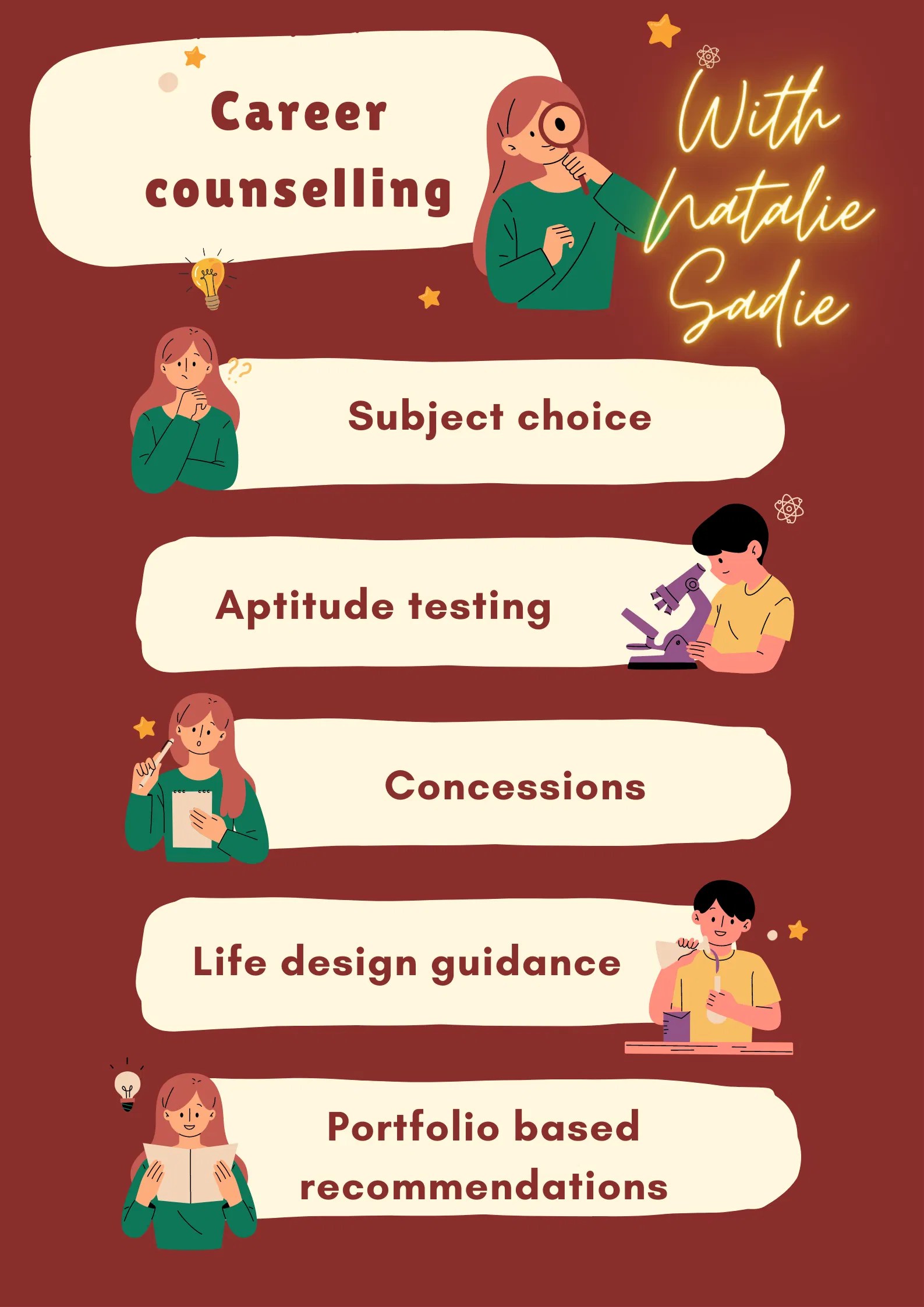 Stellenbosch Somerset West Cape Town natalie sadie educational