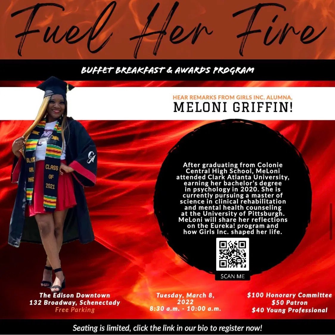 Girls Inc. Fuel Her Fire Awards Breakfast EMBRACE YOU