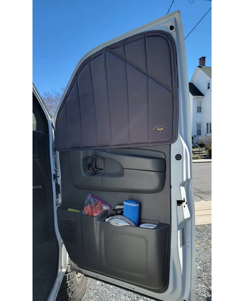 GMC Savana / Chevy Express Windshield Window Cover, Shade