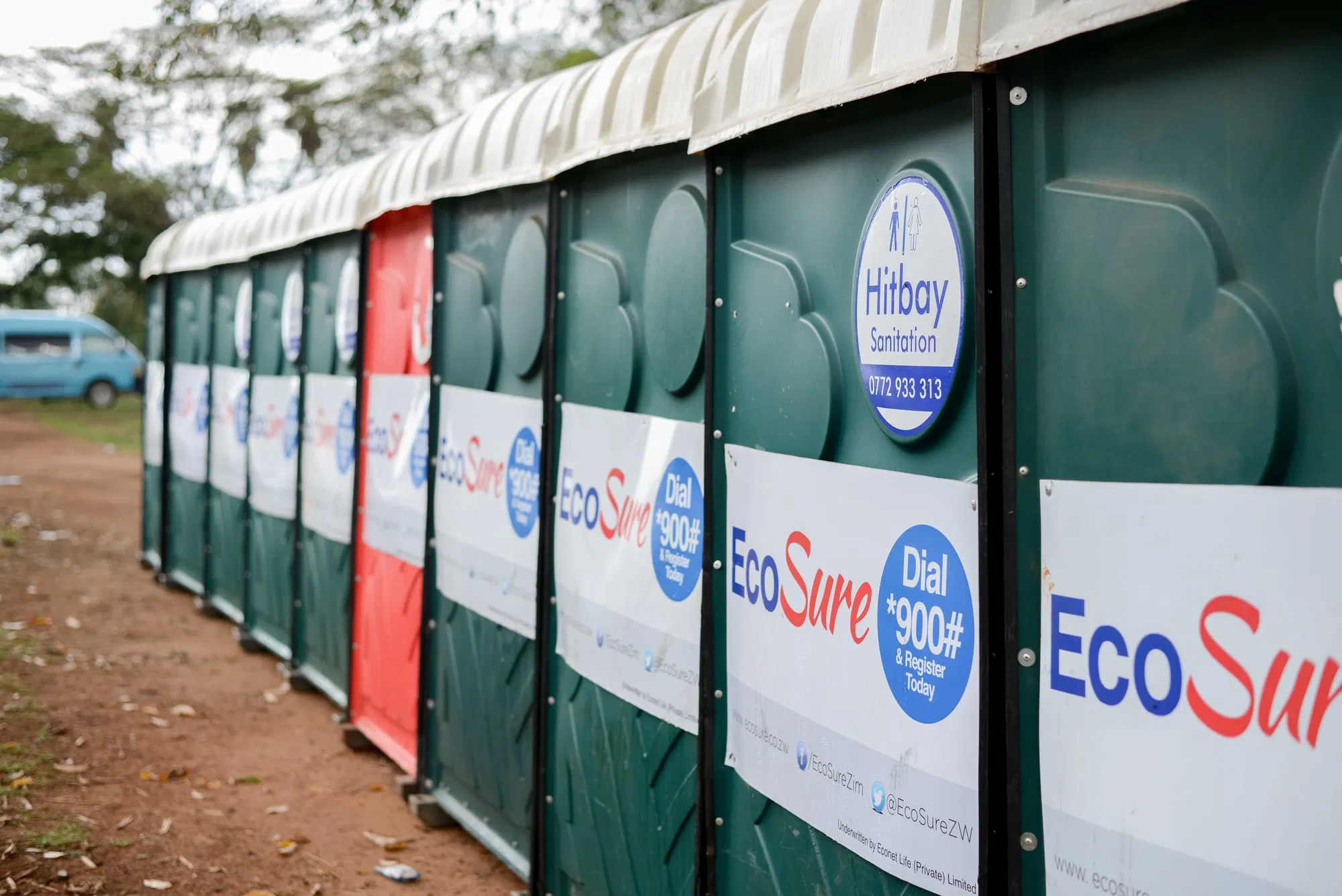 Portable Toilets for Sale, Zimbabwe Hitbay Sanitation Solutions