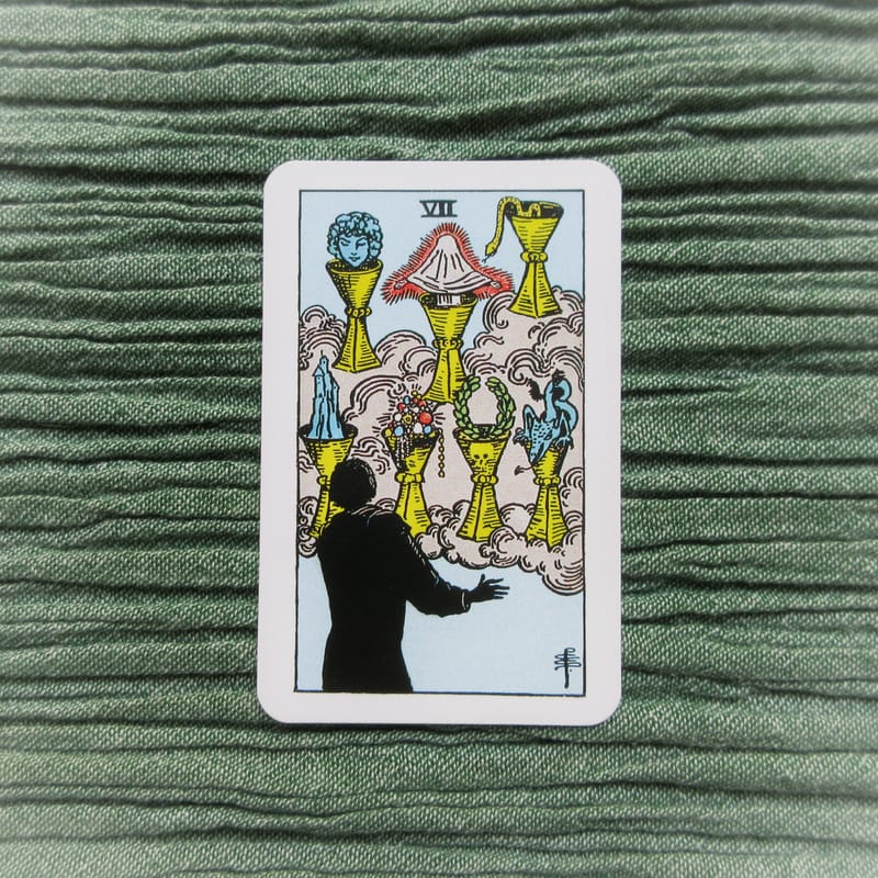 Tarot 7 der Kelche