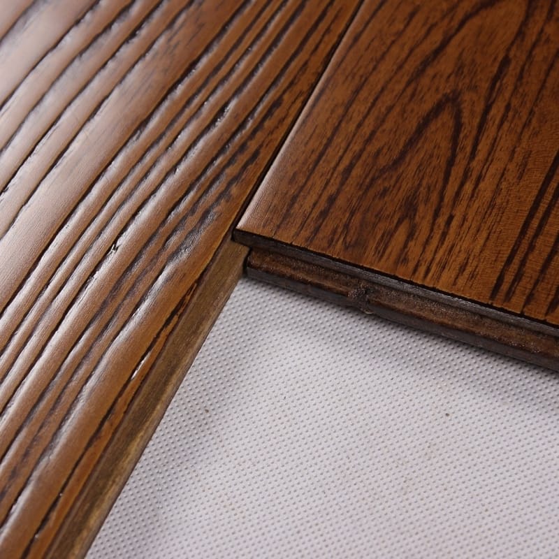 IN STOCK ! Solid Golden Teak wood flooring A grade Brushed & Embossed