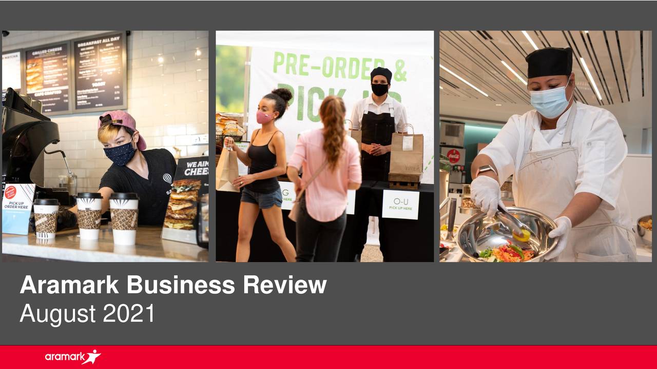 Aramark 2021 Q3 Results Earnings Call Presentation (NYSEARMK