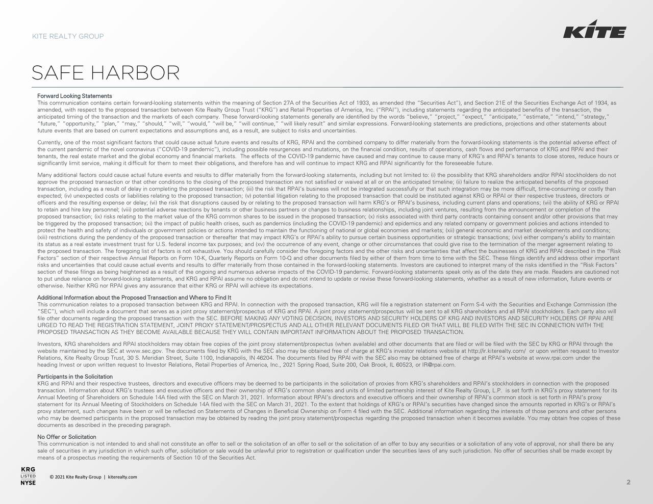Kite Realty Group Trust (NYSEKRG) Seeking Alpha