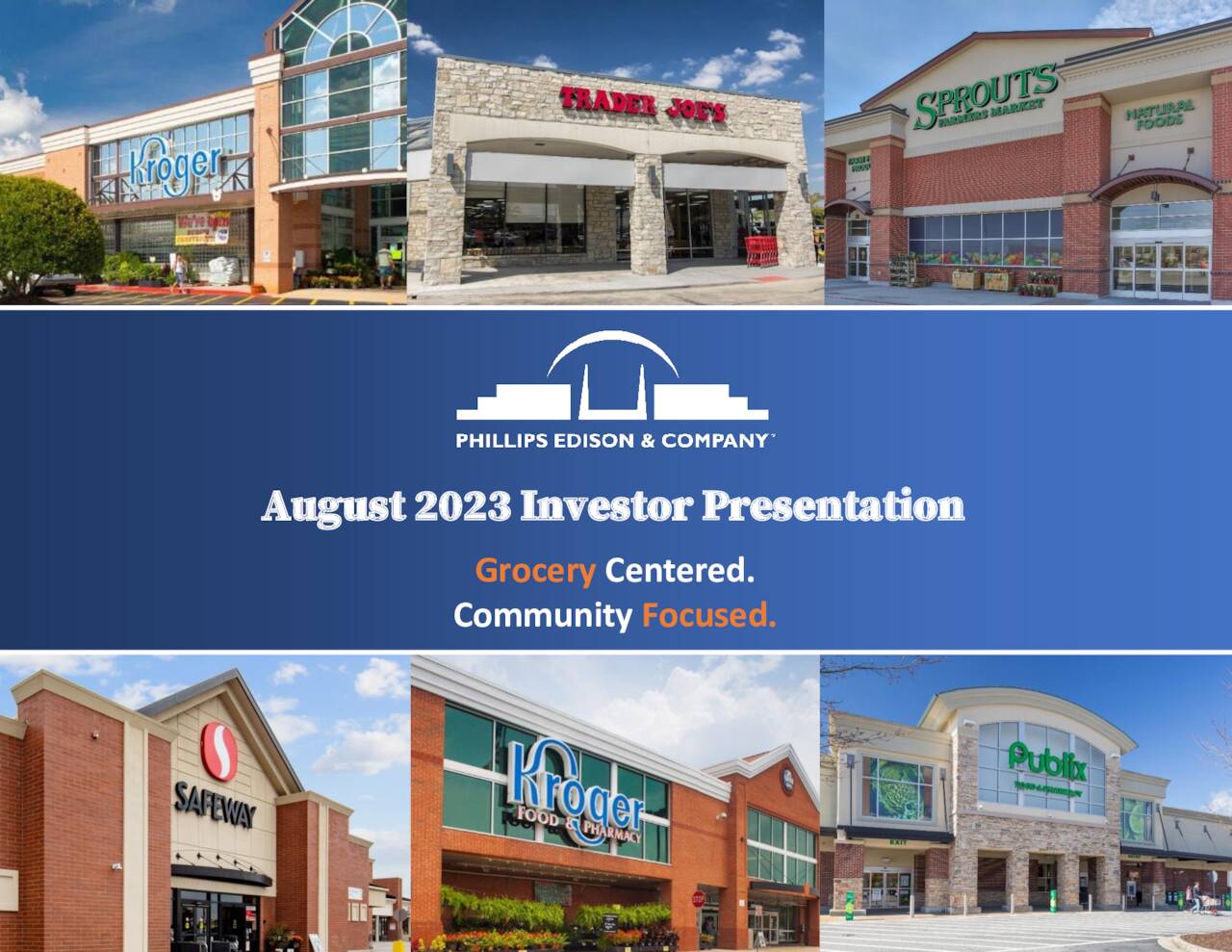 Phillips Edison & Company, Inc. 2023 Q2 Results Earnings Call