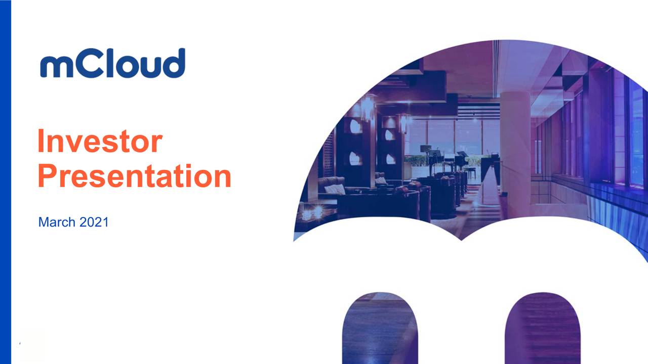 mCloud Technologies Corp. 2020 Q4 Results Earnings Call