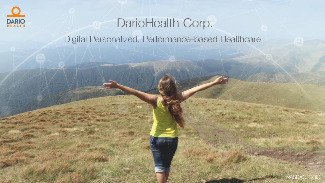 DarioHealth Corp. 2018 Q1 Results Earnings Call Slides (NASDAQDRIO