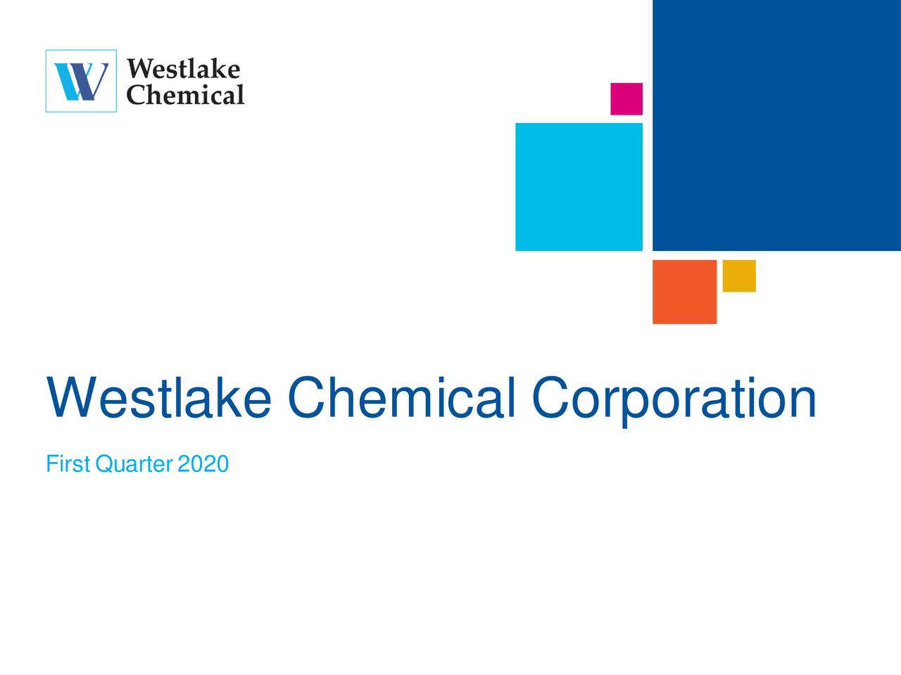 Westlake Chemical (WLK) Presents At 2020 Virtual Fermium Research